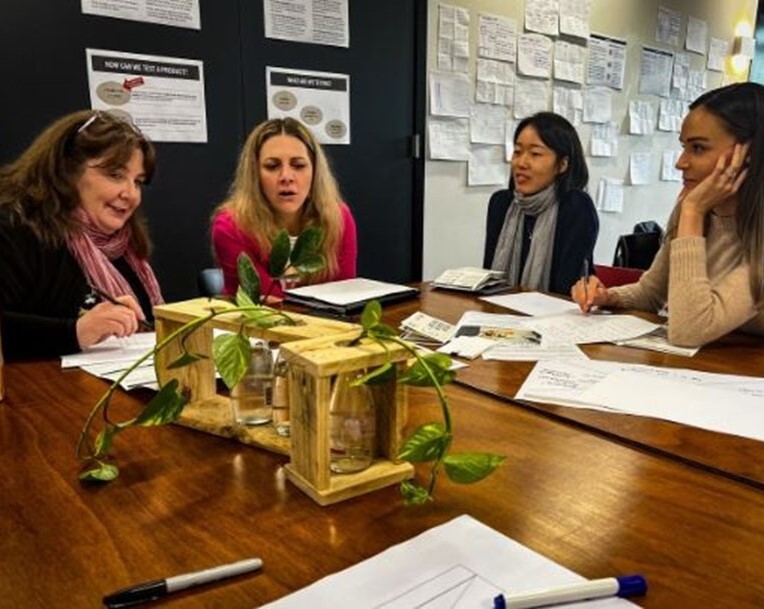 A waste workshops assisting with the 100 ideas deeper shades of green for waste 