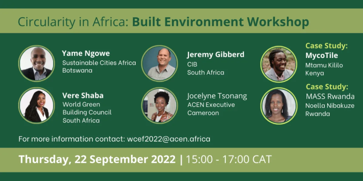 Circularity In Africa Built Environment Cebic