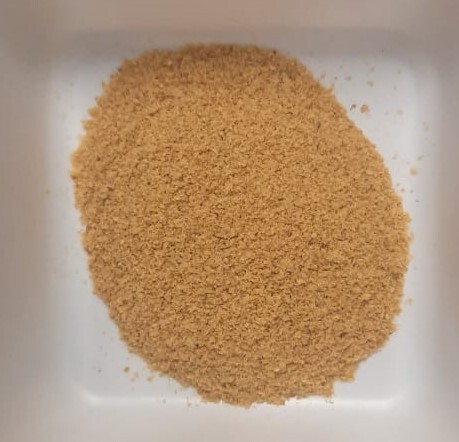 Pectin: Shows the extracted pectin powder for food and pharmaceutical applications.