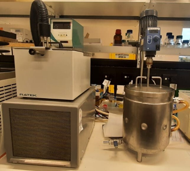 Pilot-scale reactor: Shows the reactor used for testing and validating the biorefinery process.