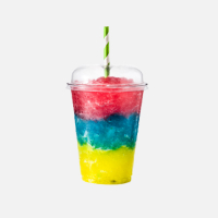 Takeaway plastic cups