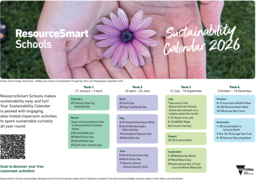 RSS sustainability calendar 2026